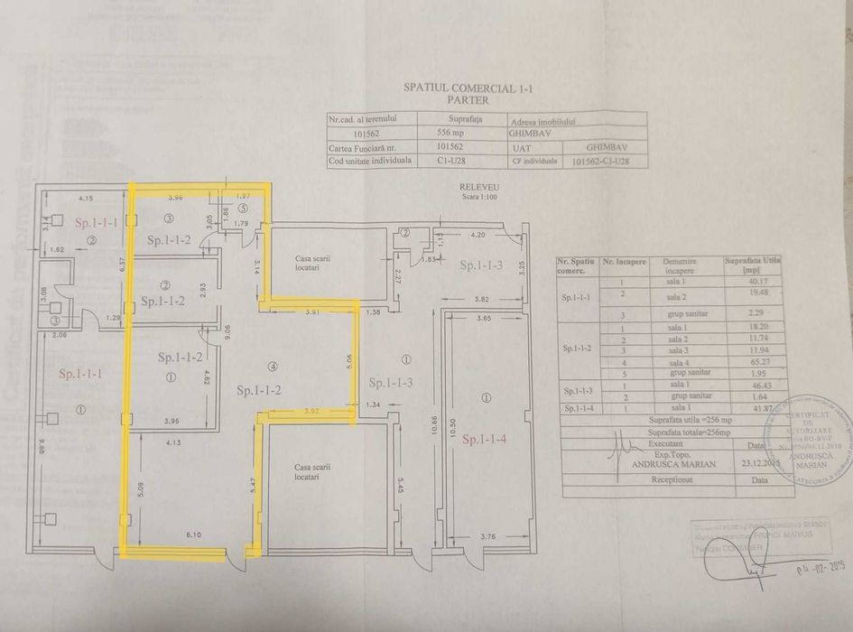 Spatiu comercial 110 mp Ghimbav, jud. Brasov, DN1