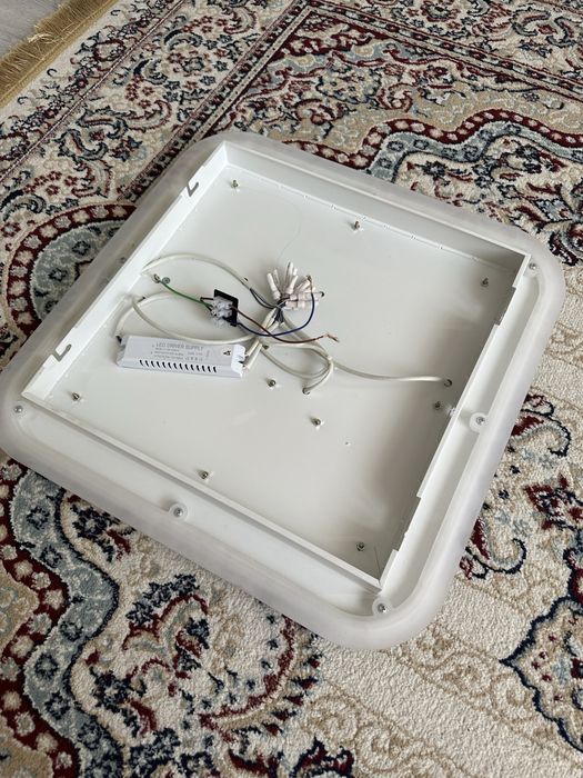 Люстра 3х цветная