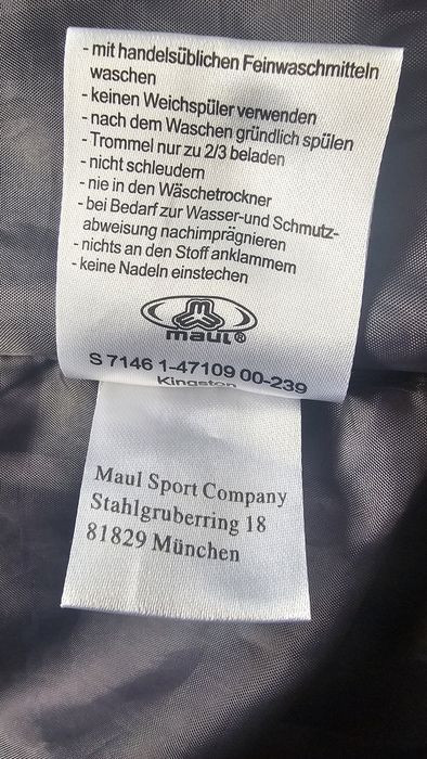 Jacheta outdoor ski,snowboard Maul Megatex 5.0, mărimea 50, L