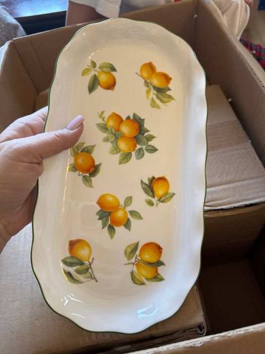 Фарфоровый сервиз Royal Home Tableware «Лимоны»