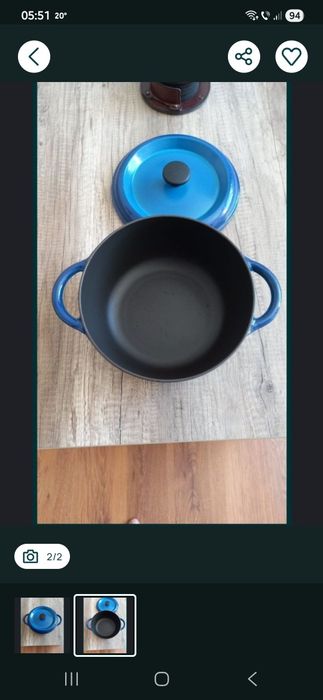 Oala fonta, stare perfecta