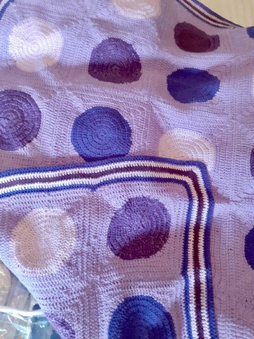 Одеала плетени на една кука/пачуърк