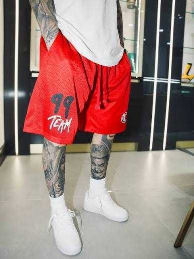 Шорти Chrome Hearts "99 Team" Mesh