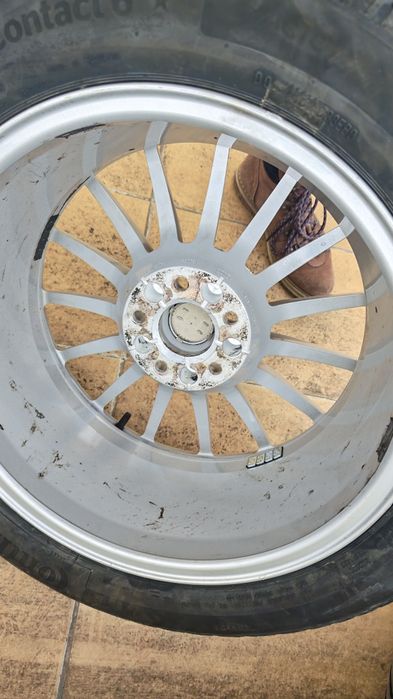 Jante audi 17 cu anvelope continental 225 50 17