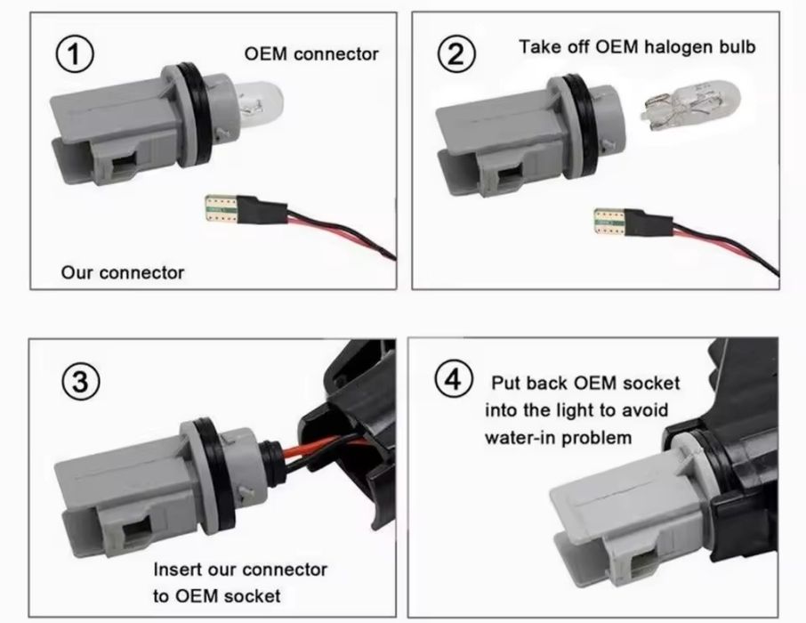 Нови черни Динамични/Бягащи мигачи BMW E46 pre facelift/Преди фейслифт