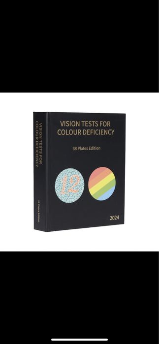 Carte de testare ishihara 38 de planse