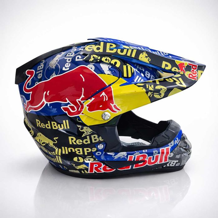 Кросова каска RED BULL, Full Face, DOT Сертификат, Размер: S; M;