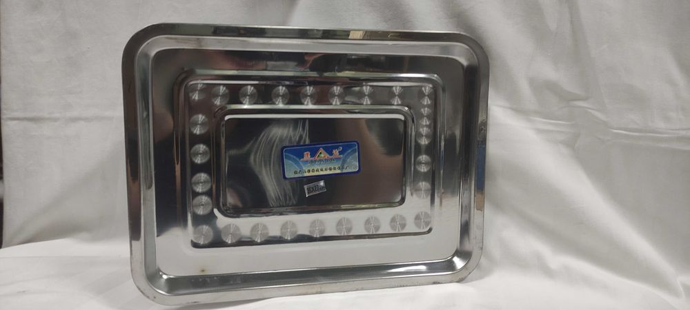 Чайные ложки, разнос металлический