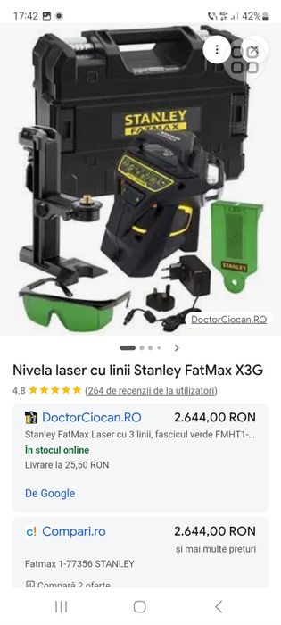 Laser 360° STANLEY Fatmax