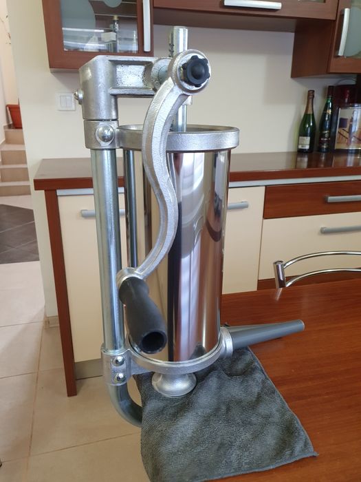 Carnatar inox aparat masina de umplut carnati 4kg