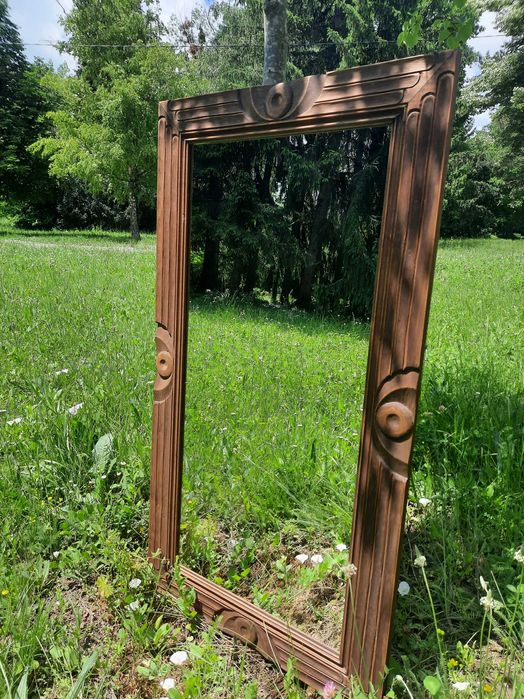 Ръчно изработени огледала от орех и липа