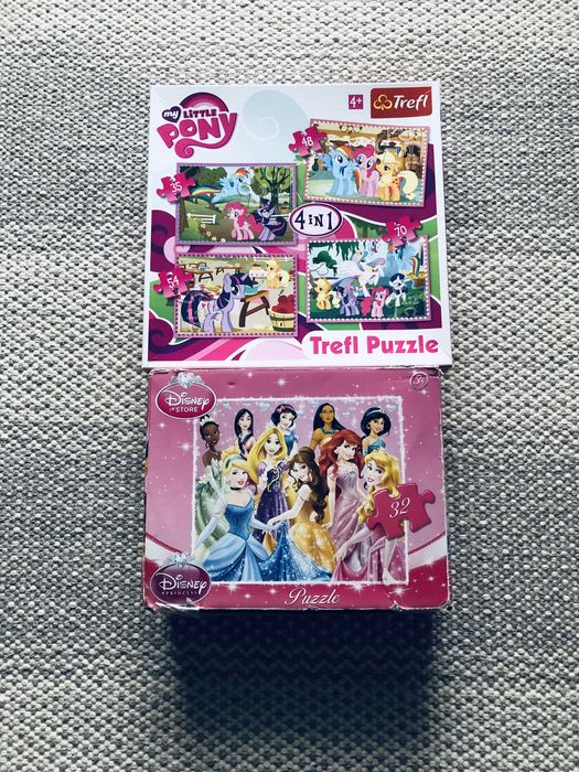 Lot de 2 cutii puzzle/ calitative/ 3 ani+