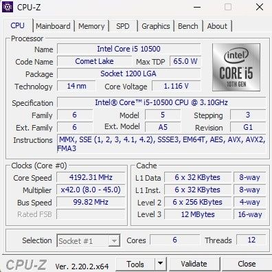 PC 1080p i5 10500, 32gb DDR4, RX 580 8GB, B460M DS3H V2, 512GB SSD m2, HDD 2TB