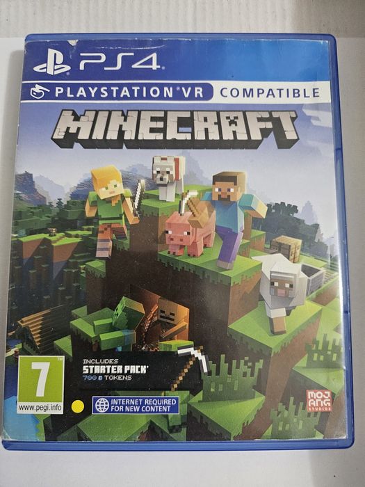 Jocuri de Ps4:Minecraft, NBA 2k20 etc