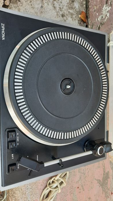 Pikup electronica si Ziphona stereo dek
