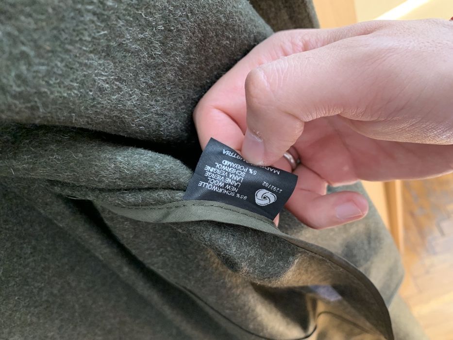 Вълнено Ново Мъжко палто от 100% Тиролска вълна произведено в Австрия