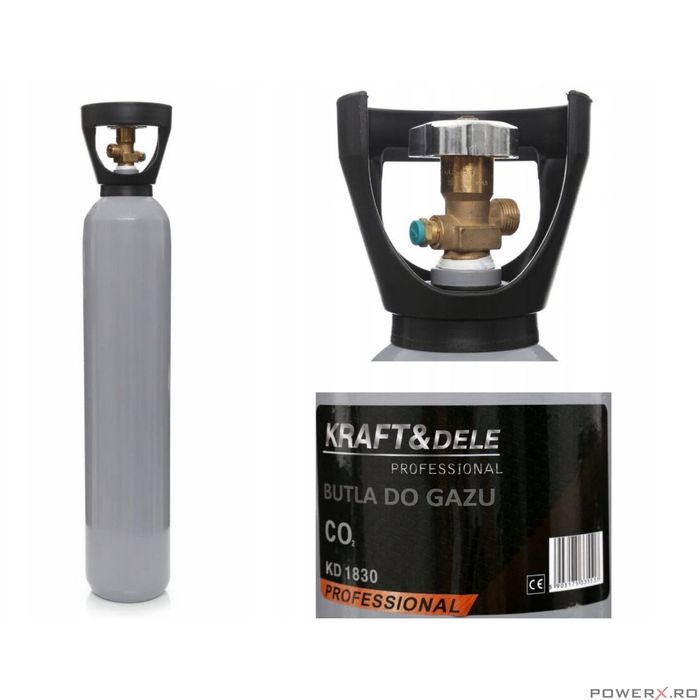 Butelie Co2, goala pentru sudura, capacitate 8 litri, Kraft