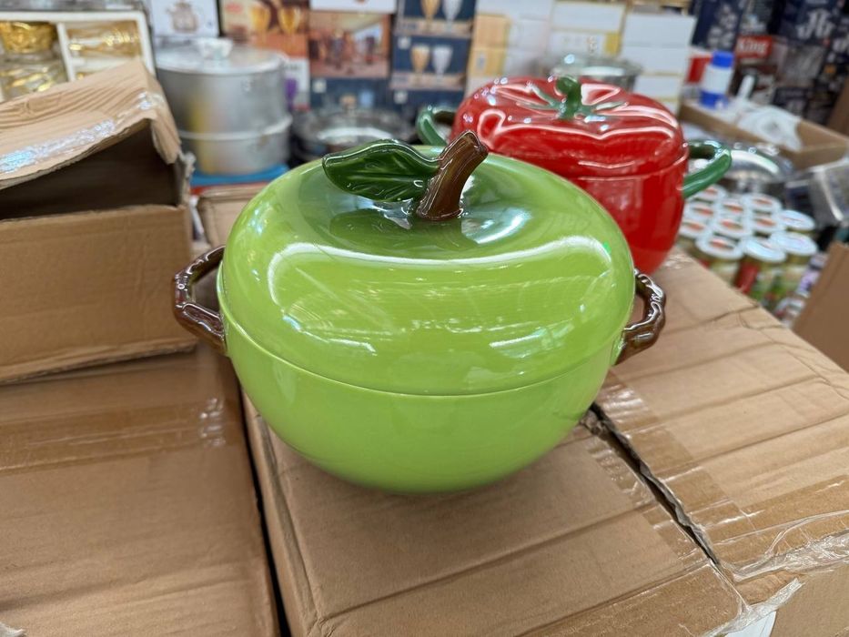 Қозонча мевасимон расмдаги хамма ранги бор сиғими 3 литр