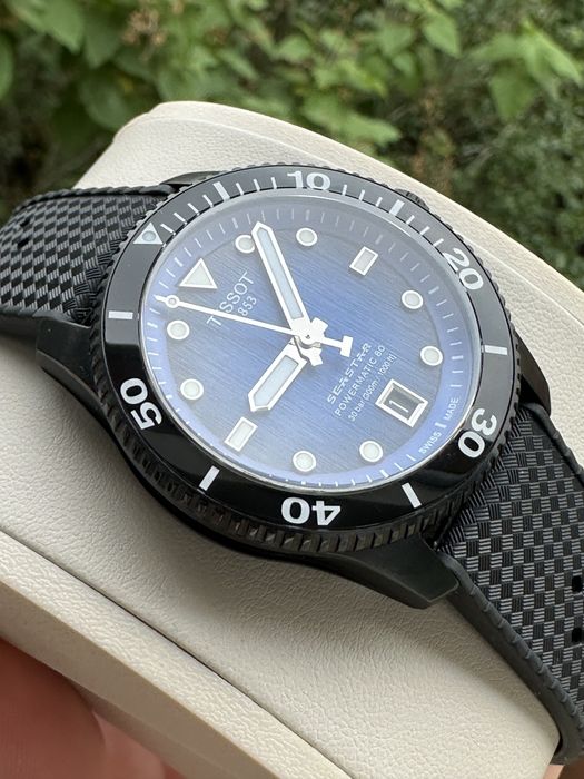 Vand ceas Tissot Seastar Sport Powermatic 80, 40Mm, Diver 300M