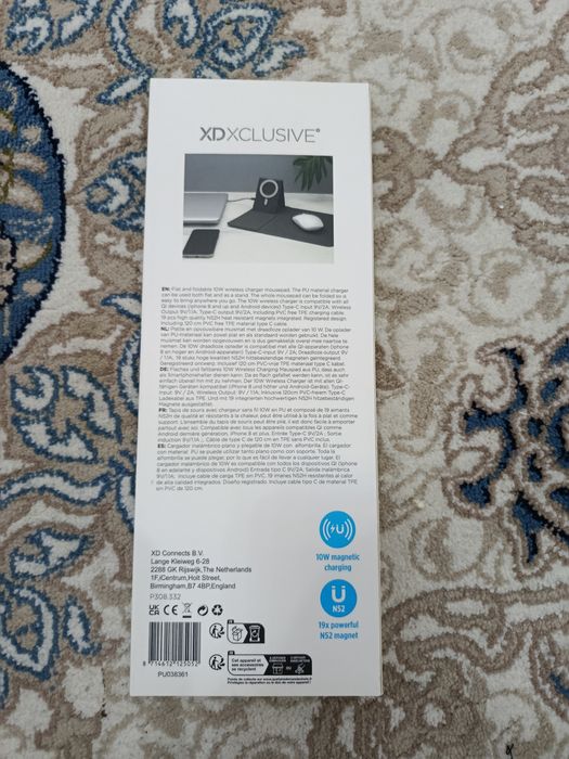 Коврик для мыши с беспроводной зарядки