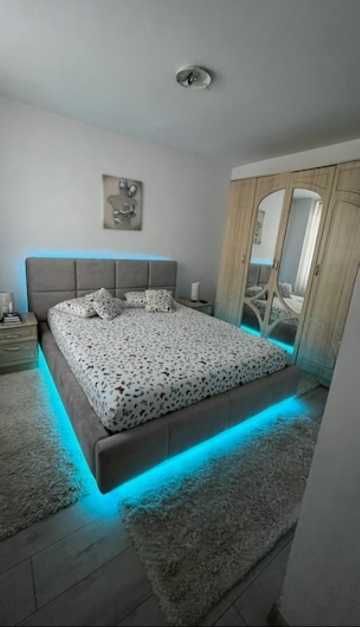 Banda Led 5050 RGB 20 metri cu telecomanda si prin telefon