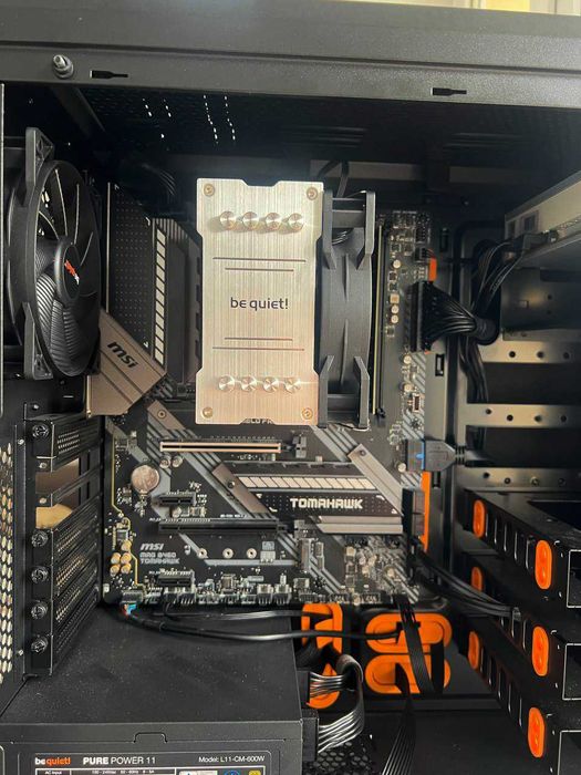 Комплект Core i7-10700F + B460 Tomahawk + Be quiet!