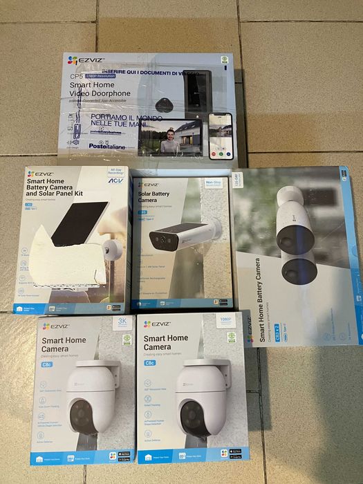 Ezviz IP Камери видеонаблюдение 360°, Батерия, Солар, Smart Home