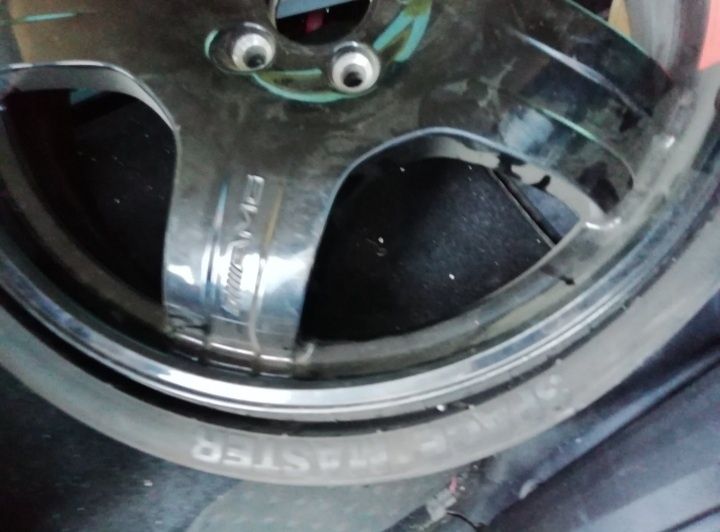 резервна гума патерица сгъваема 15,16,17,18, 19цола за мерцедес и ауди