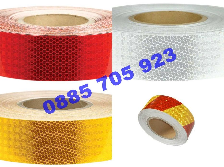 Тиксо 3D ефект светлоотразителна лента  Тип Пчелна пита
