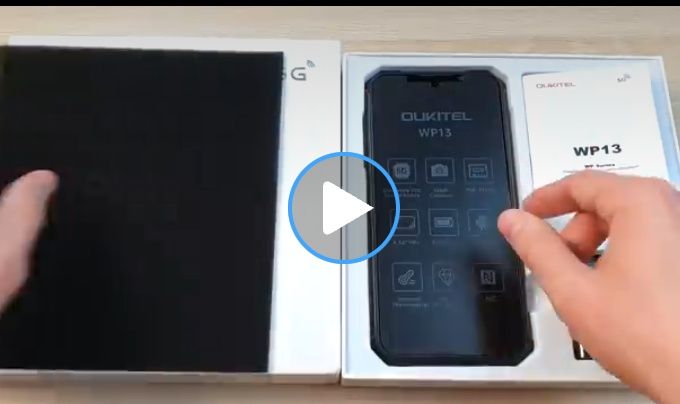 Oukitel wp13, 5G, прочный смартфон