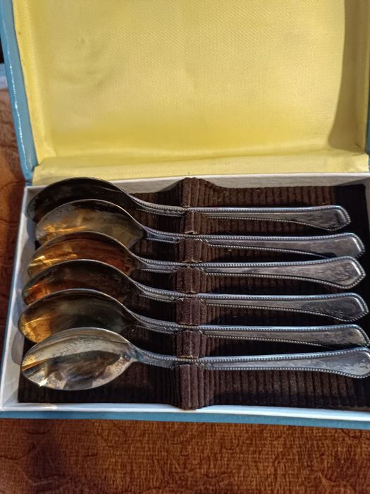 Ложки чайные, позолоченные, СССР.