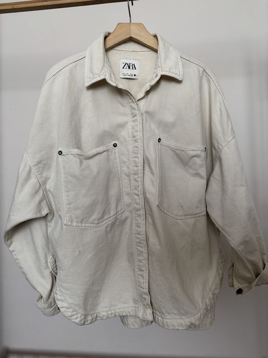 Женская джинсовая рубашка, оверсайз