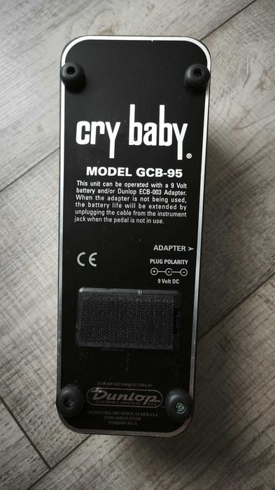 Pedala efect chitara Wah Wah Dunlop CGB-95 Cry Baby Made in USA - Garantie