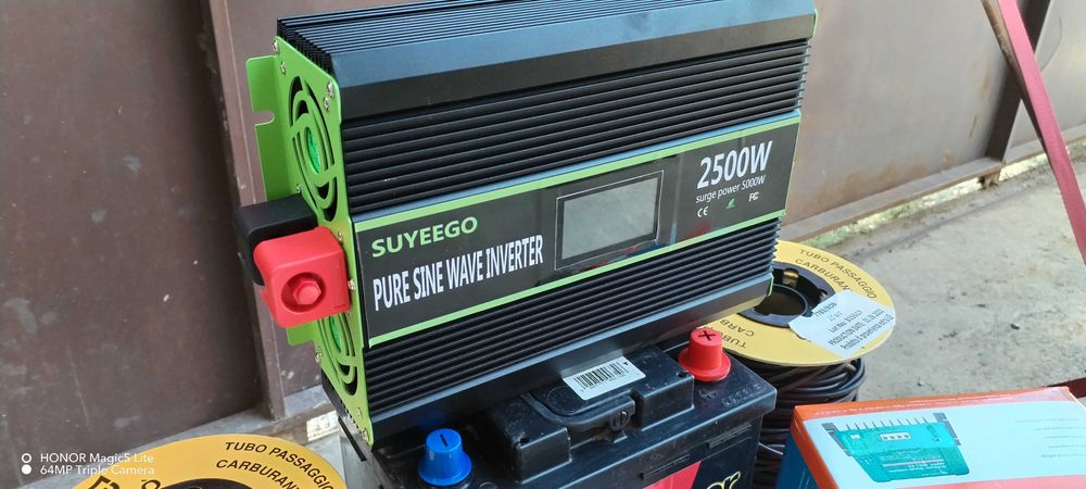 Инвертор 5000 W пълна синусоида+акумулатор и мн. други ТОП предложения