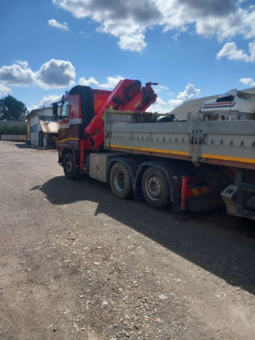 Vand Volvo FH 12 + macara HMF