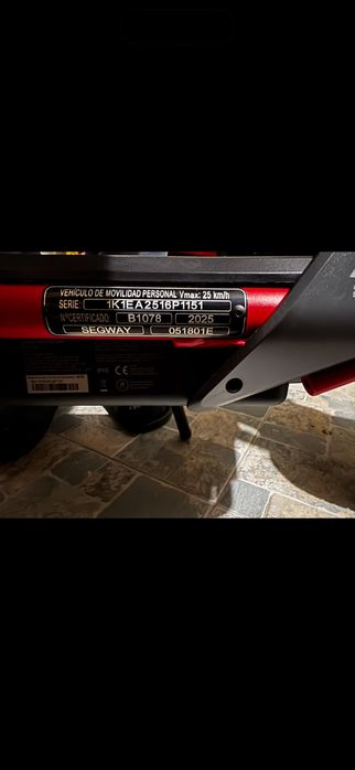 Trotineta Electrica Segway Zt3 Pro 25 km/h