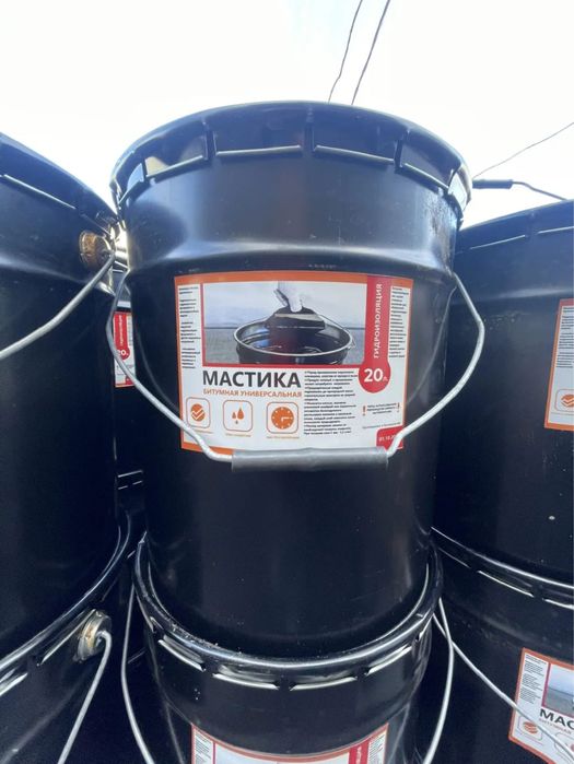 Битумная мастика оптом в ведрах