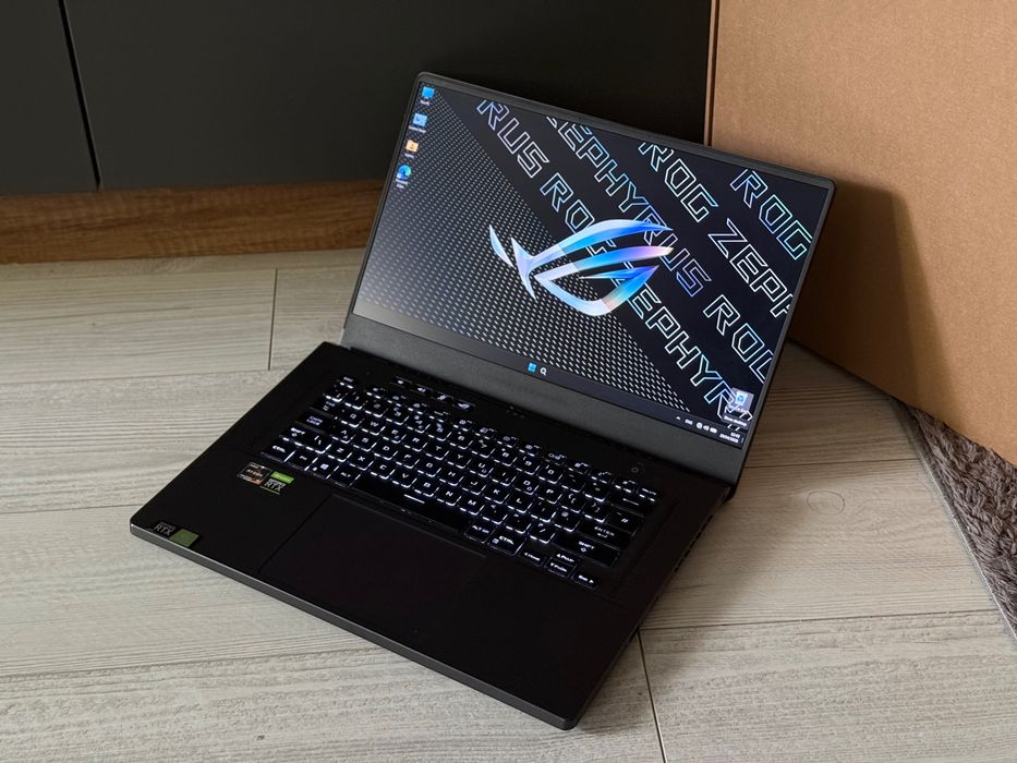 RTX 3080 8gb /Ryzen 9 /1TB ssd /32gb /15.6 IPS 144hz /ROG Zephyrus /Adaptive-Sync