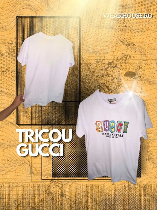 Tricou Gucci "Made in Italy"