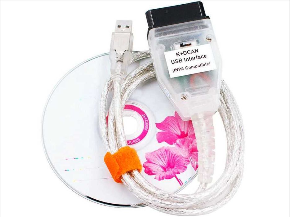 Interfata diagnoza BMW INPA K DCAN cu Switch / Buton  ISTA+ ISTA-D