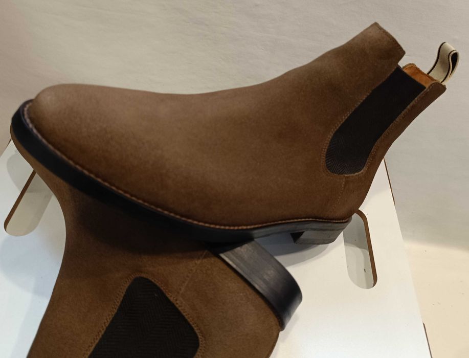 Ghete chelsea 43 44 premium GANT piele naturala suede gore-tex