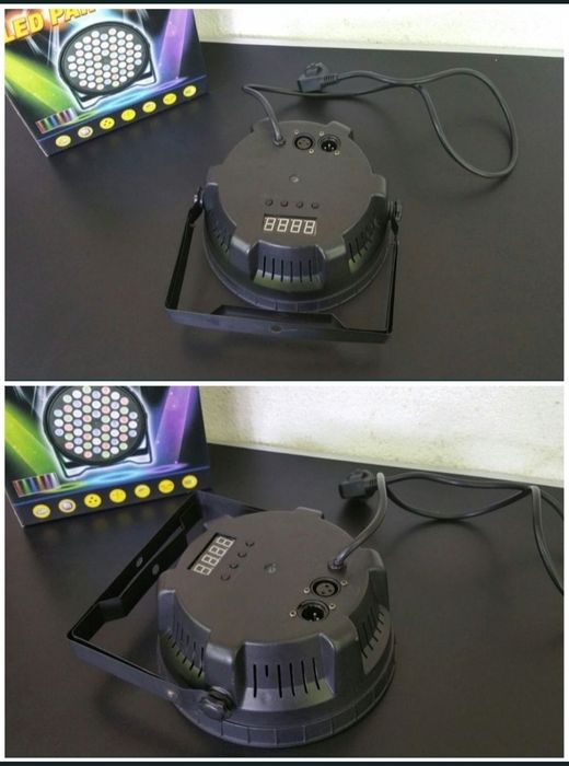 lumini rgb par led 54 x 3 w DMX slim petrecere disco arhitectura