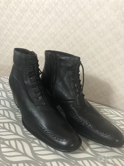Ботинки женские кожанные