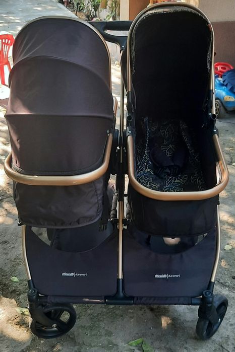 Vând cărucior gemeni Chipolino Duo Smart 2 in 1