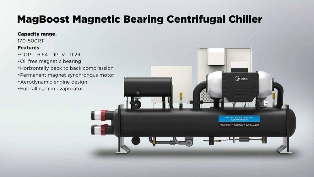 Система кондиционирования Чиллер с водяным охлаждением  Midea