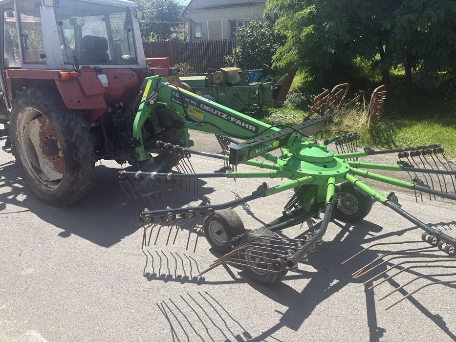 Grebla dupa tractor
