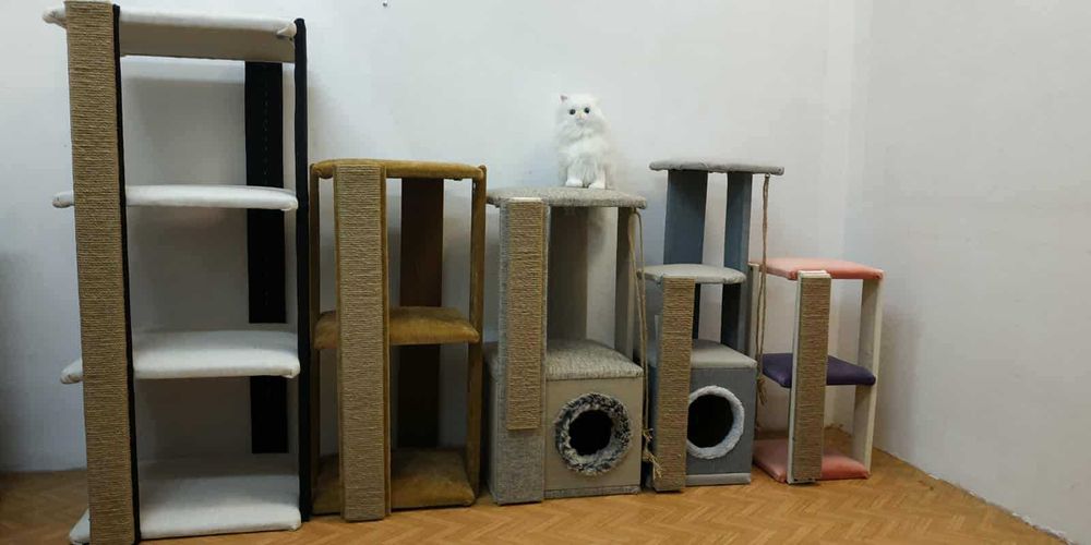 НОВИ 90см сглобени Котешки катерушки – производител ОБЛЕН 75 лв