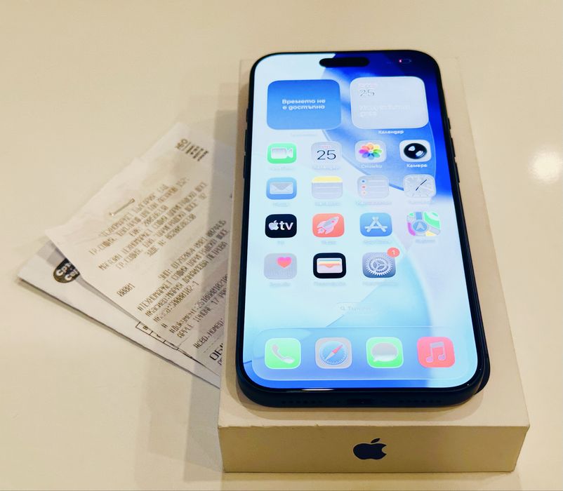 Apple iPhone 17 Pro Max 256 GB Blue Перфектен! Гаранция Техно Маркет