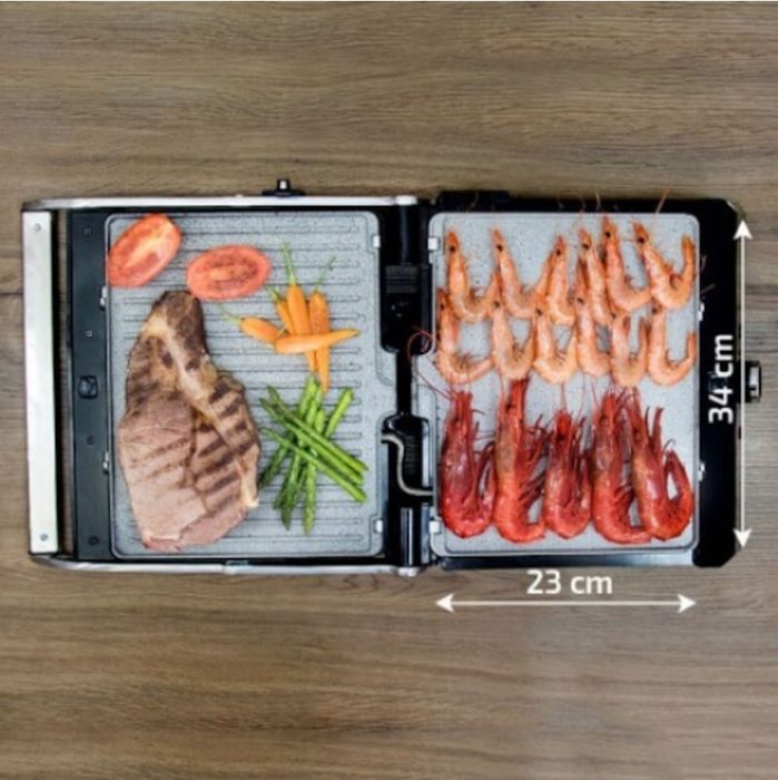 Vând  Grill 3 în 1 Cecotec Rock’nGrill Pro -ideal ptr  gătit sănătos