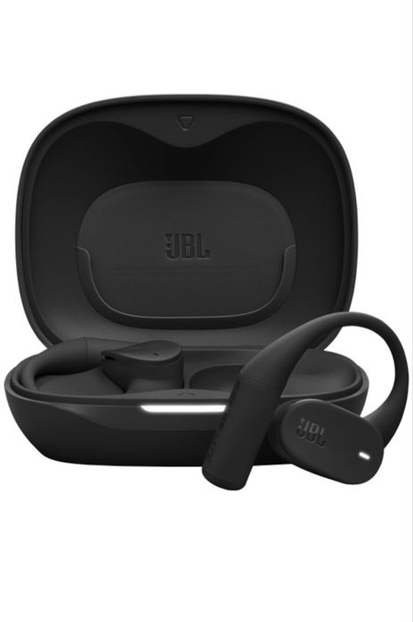 Casti Open-Ear JBL Sense lite, 4 microfoane, 32 ore, negru